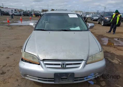 2002 Honda Accord 2.3 Lx from USA, damaged, VIN 3HGCG66592G702266
